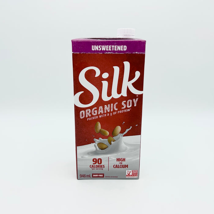 Silk Unsweetened Soy Milk (organic)