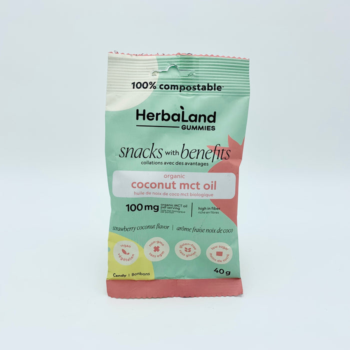 Herbaland Coconut MCT Oil Snacks with Benefits