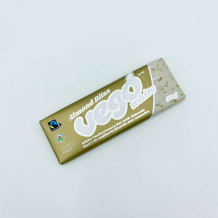 Vego Almond Bliss White Chocolate Bar (organic)