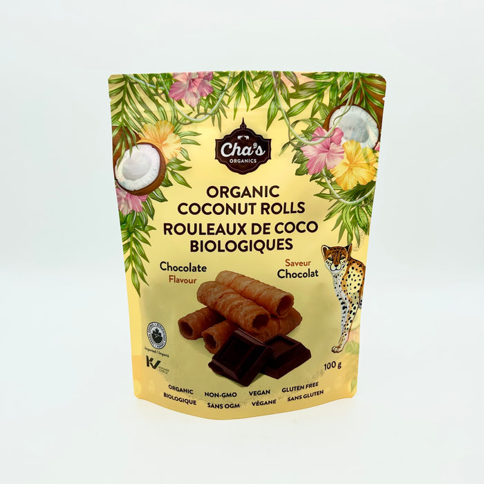 Cha's Organics Chocolate Coconut Rolls (organic)