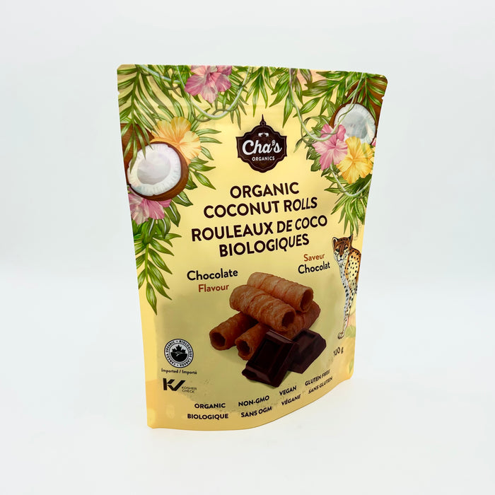 Cha's Organics Chocolate Coconut Rolls (organic)
