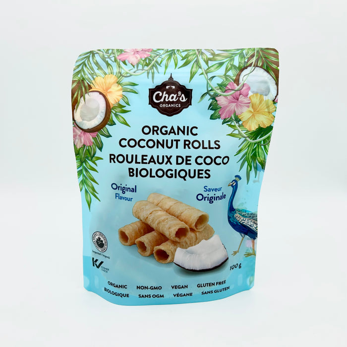 Cha's Organics Original Coconut Rolls (organic)