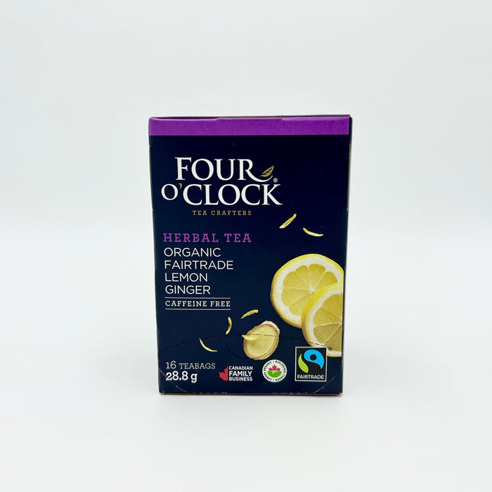 Four O'Clock Lemon Ginger Tea (organic)