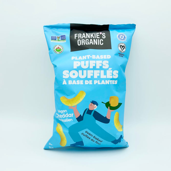 Frankie's Organic Plant-based Vegan Cheddar Puffs
