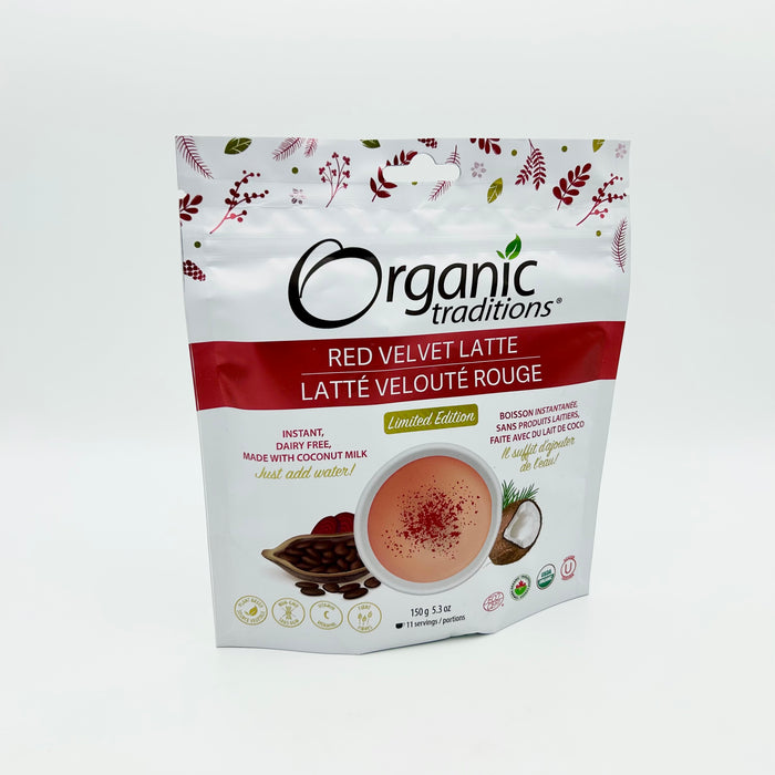 Organic Traditions Red Velvet Latte Mix
