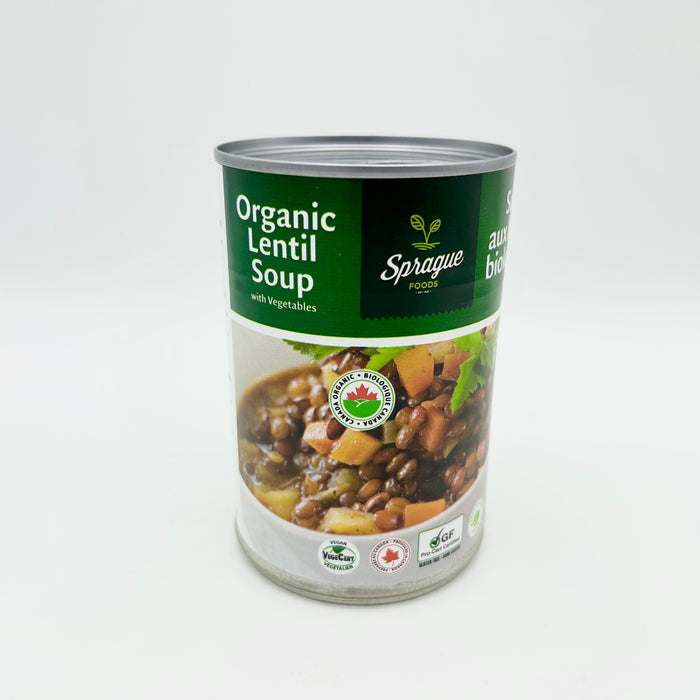Sprague Organic Lentil Soup with Vegetables
