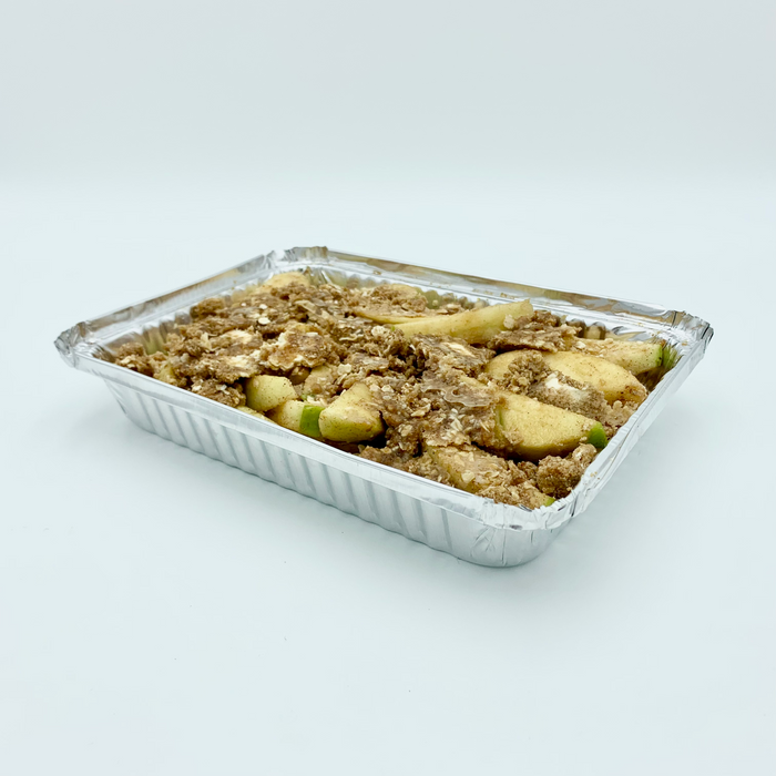 Apple Crumble with Caramel Sauce - PREORDER