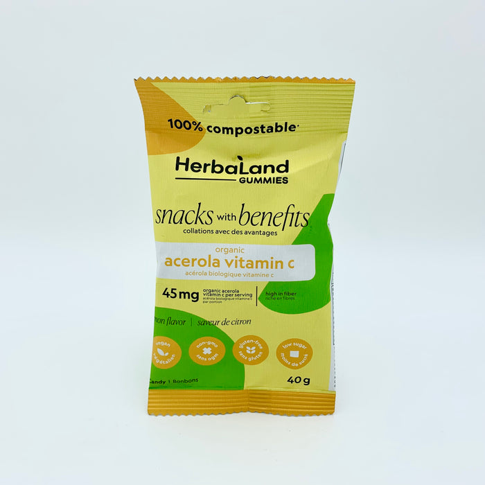 Herbaland Acerola Vitamin C Snacks with Benefits
