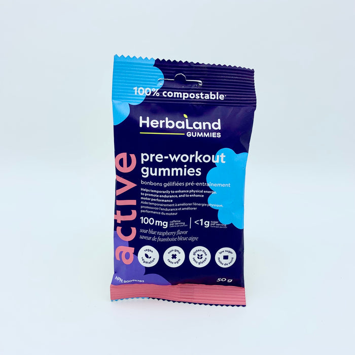 Herbaland Pre-workout Fitness Gummies
