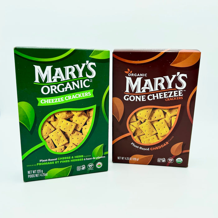 Mary's Cheezee Crackers (organic)