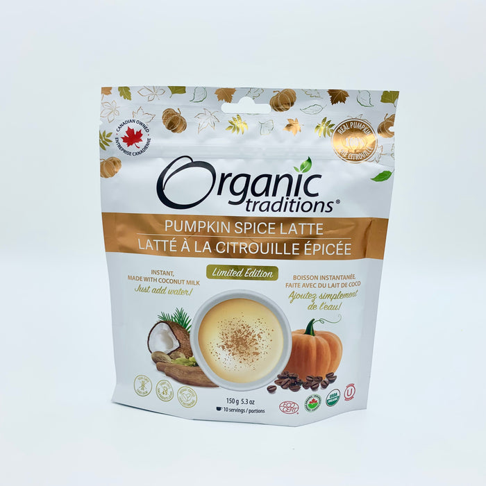 Organic Traditions Pumpkin Spice Latte Mix