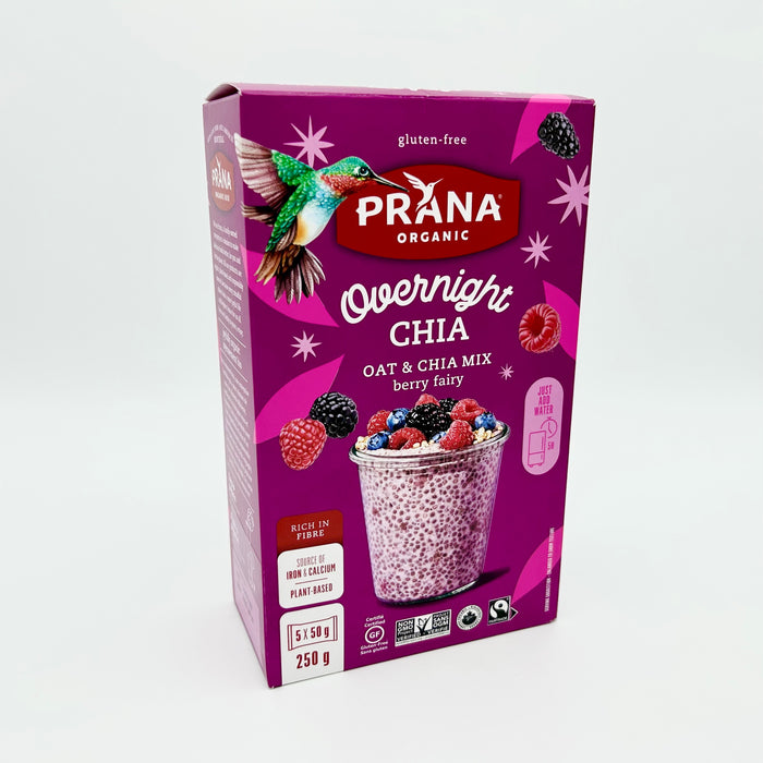 Prana Overnight Oat & Chia Mix (organic)