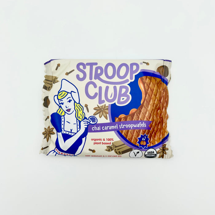 Stroop Club Caramel Stroopwafels (organic)