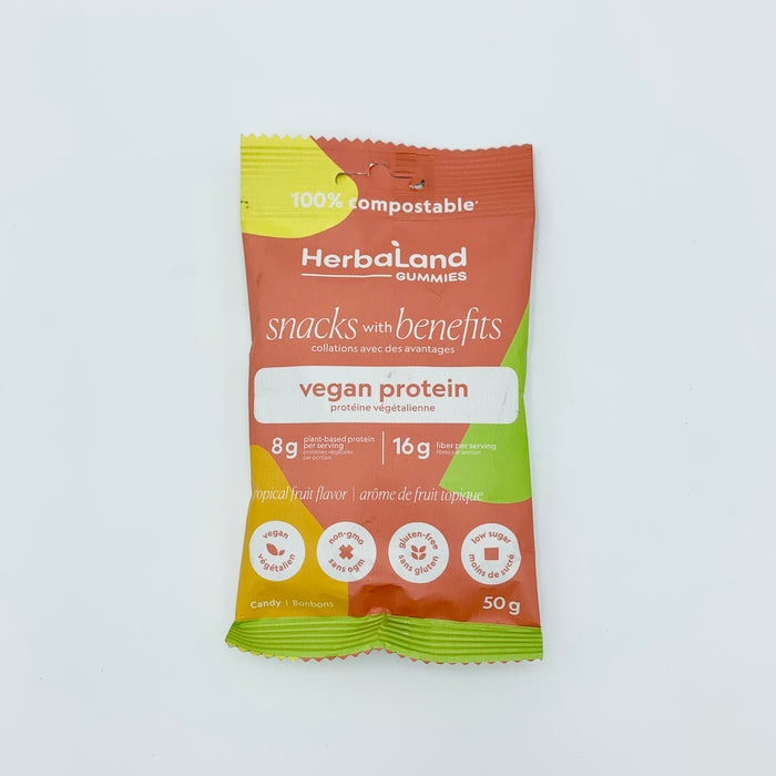 Herbaland Vegan Protein Snacks with Benefits